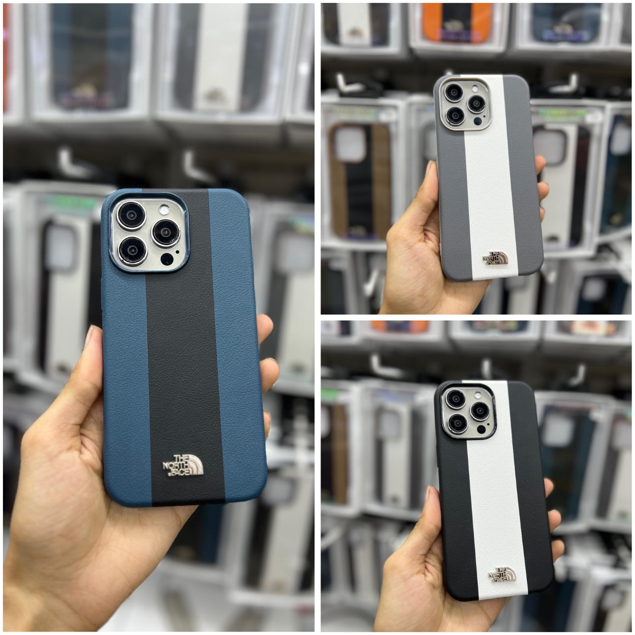 The North Face Leather Line Case | High Quality Leather Inside Cloth