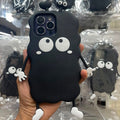 3D Black Eye Cartoon Case