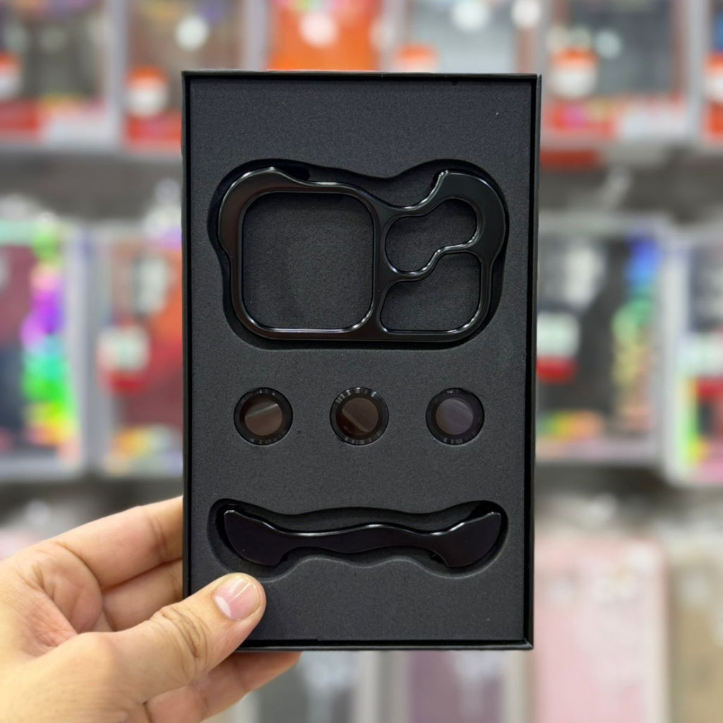 Metal Bumper Case With Camera Lens Protector