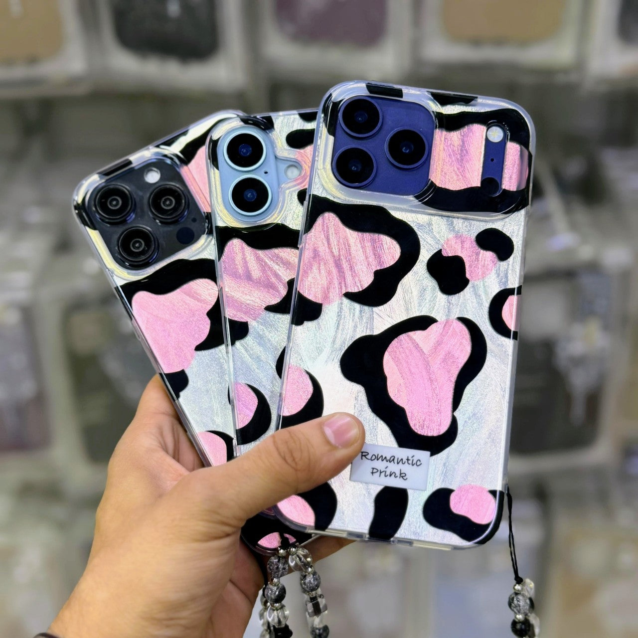 Cheetah Case With Keychain