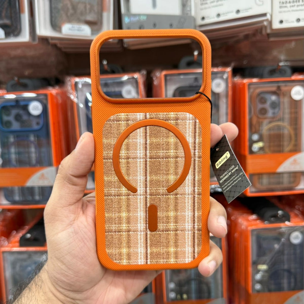 SIBLINGS®️ Strips MagSafe Leather Case