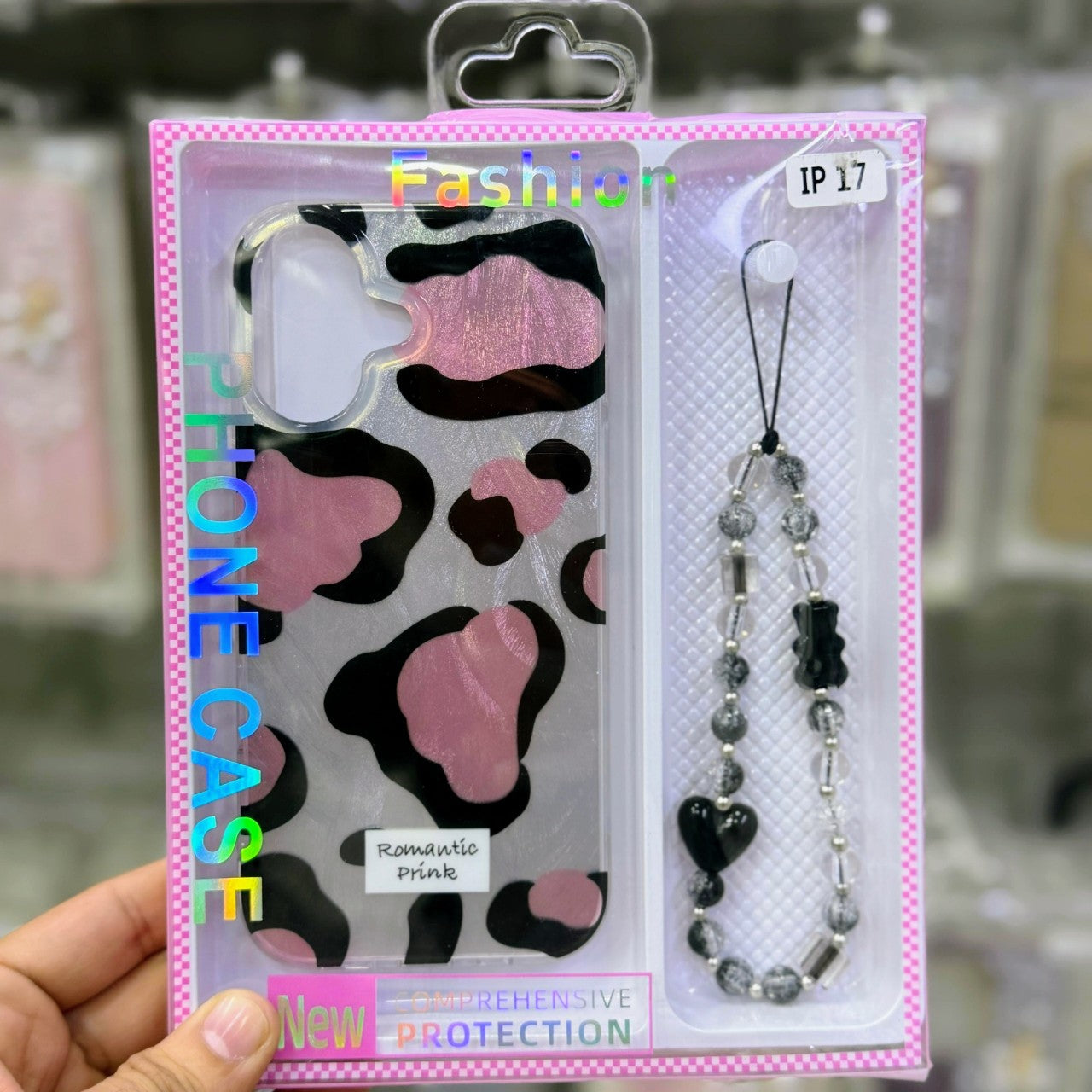 Cheetah Case With Keychain