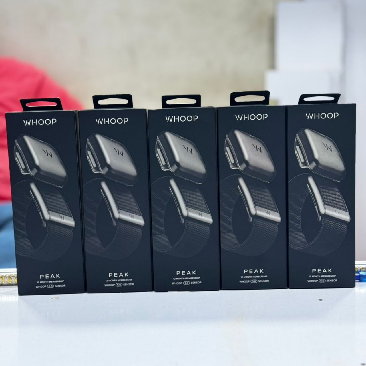 Whoop Peak 5.0 12 Month Membership Health & fitness Band