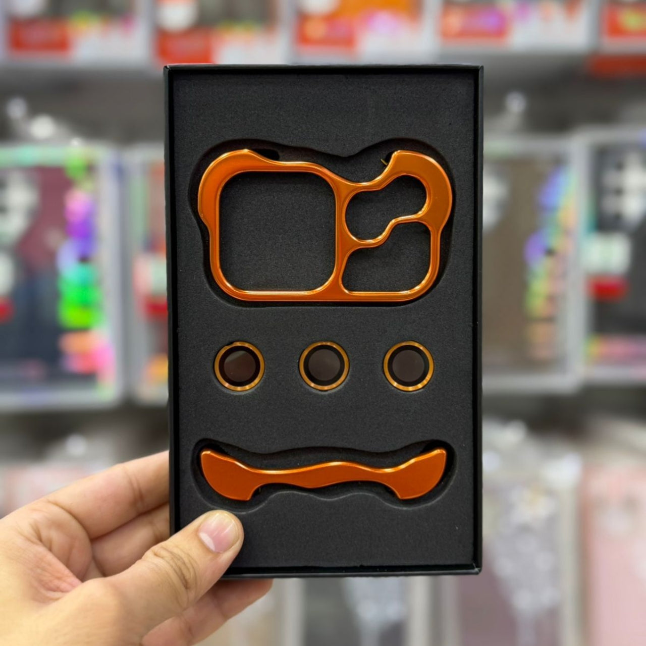 Metal Bumper Case With Camera Lens Protector