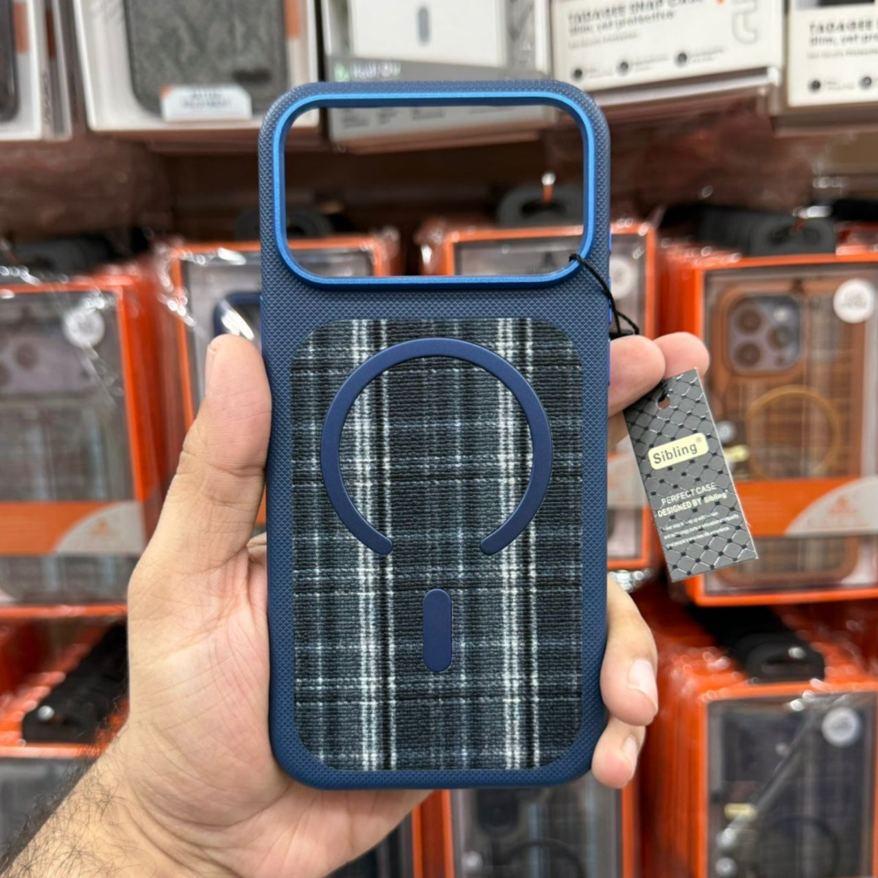 SIBLINGS®️ Strips MagSafe Leather Case